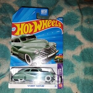 Hot Wheels Layin Low 1947 47' Chevy Fleetline  GREEN 45/250